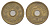 Япония 5 йен 1969 Yr. 44, Хирохито (1926-1989) Y 72a латунь 4632-224