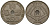 Бельгия 25 сантимов 1938 Belgique - Belgie KM 114 никель латунь 4583-836