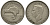 Новая Зеландия 1 флорин 1937 Георг VI (1936-1952), птичка киви, первый год KM 10.1 серебро 272-1424
