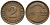 ГЕРМАНИЯ 2 РЕНТЕНПФЕННИГА 1923 D KM 31, J. 307 бронза 24-425