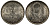 Египет 20 пиастров 1988 АН1408, день полиции KM 646 медно-никель UNC 38-842