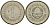 Югославия 1 динар 1990 KM 142 медь никель цинк 4135-1127
