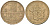 Франция 10 франков 1979 тип Матье KM 940, Le Franc 365.13-14 никель латунь 60-624
