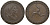 Остров Мэн 1/2 пенни 1813 Георг III KM 10 медь 00-805-41