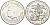 Тунис 1 динар 1970 FAO, сбор фиников, Президент Хабиб Бургиба KM 302 серебро UNC 189-1036