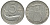 ИТАЛИЯ 5 ЛИР 1954 R, РУЛЬ , ДЕЛЬФИН KM 92 алюминий 4182-117
