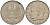 ФРГ 2 марки 1957 J , Макс Планк KM 116, J. 392 медно-никель плакированный никелем 60-1232