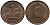 ФРГ 1 пфенниг 1976 F KM 105, J.380 сталь плакированная медью 99-336
