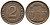 ГЕРМАНИЯ 2 РЕНТЕНПФЕННИГА 1923 D KM 31, J. 307 бронза 24-344