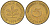 ФРГ 5 ПФЕННИГОВ 1978 D KM 107, J. 382 сталь плакированная латунью 4181-961