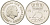 Нидерланды 25 центов 1977 Юлиана (1948-1980) KM 183 никель 214-1115