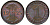 Германия 1 рентенпфенниг 1923 G KM 30, J. 306 бронза UNC 72-1166
