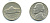 США 5 ЦЕНТОВ 1964 ДЖЕФФЕРСОН KM А192 медно-никель 179-712