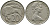 Новая Зеландия 20 центов 1969 Елизавета II (1952-2022), птичка киви KM 36.1 медно-никель 111-346