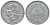 Франция 5 франков 1945 open 9 KM 888b.1, Le Franc 339.3 алюминий 4123-524