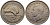 Новая Зеландия 1 флорин 1948 Георг VI (1937-1952), птичка киви, первый год KM 18 медно-никель 4590-521