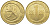 ФИНЛЯНДИЯ 1 МАРКА 1994 M KM 76 алюминиевая бронза 4448-347