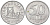 Венгрия 50 филлеров 1991 BP KM 677 алюминий aUNC 4618-529