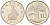 Зимбабве 10 центов 1994 птица-идол, баобаб KM 3 медно-никель UNC 4615-1153