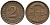 ГЕРМАНИЯ 2 РЕНТЕНПФЕННИГА 1924 E KM 31, J. 307 бронза 24-532