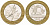 Франция 10 франков 1988 тип гений Бастилии KM 964.1, Le Franc 375.2 биметалл 4401-1251