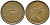 Великобритания 1/2 пенни 1974 Елизавета II (1952-2022) KM 914, Spink 4239 бронза 4392-469