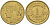 Франция 1 франк 1939 тип Морлон KM 885, LE FRANC 219.10 алюминиевая бронза 3853-211