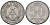 ГДР 50 пфеннигов 1958 A KM 12.1 алюминий 4601-553