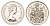Канада 50 центов 1978 Елизавета II (1952-2022), герб KM 75.3 никель PROOF-LIKE (BU) 603-621