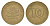 ФРГ 10 пфеннигов 1979 J KM 108, J. 383 сталь плакированная латунью 4630-1267