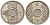 Япония 10 сен 1936 Y 54 никель UNC 4615-957