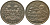 Сьерра-Леоне 1 доллар 1999 Чарльз Дарвин KM 115 медно-никель BU 4368-1024