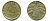 ГЕРМАНИЯ 10 РЕЙХСПФЕННИГОВ 1929 A, KM 40, J. 317 алюминиевая бронза 76-724