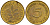 ФРГ 5 пфеннигов 1985 F J.382, KM 107 сталь плакированная латунью    4598-1039