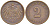 Германия 2 пфеннига 1916 A KM 16, J. 11, Weege 4 медь 206-656