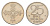 Норвегия 25 эре 1980 Улаф V (1957-1991) KM 417 медно-никель UNC 4632-1253