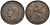Великобритания 1 пенни 1939 Георг VI (1936-1952) KM 845, Spink 4114 бронза 4574-125