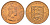 Джерси 1/12 шиллинга 1957 Елизавета II (1952-2022) KM 21 бронза aUNC 4634-244