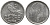 Норвегия 25 эре 1962 Улаф V (1958-1991), синица KM 407 медно-никель 66-153