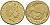 Новая Зеландия 1 доллар 2010 Елизавета II (1952-2022), птица киви  KM 120 алюминиевая бронза 60-735