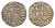 Киликийская Армения трам 1226-1271 Хетум I и царица Забель, держат крест/лев с патриаршим крестом  серебро    1516-333
