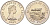 Джерси 10 пенсов 1983 Ла-Хуг-Би, Елизавета II (1952-) KM 57.1 медно-никель UNC 4583-245