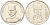 Бруней 10 сенов 2008 KM 36 медно-никель UNC 4614-418