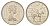 Канада 25 центов 1973 100 лет канадской горной полиции (1873-1973), Елизавета II (1952-2022) KM 81 никель 4638-515