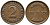 ГЕРМАНИЯ 2 РЕНТЕНПФЕННИГА 1923 D KM 31, J. 307 бронза 24-433