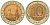 СССР 10 рублей 1991 ЛМД, ГКЧП KM 295, Федорин 15 биметалл 4128-123