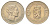 Люксембург 5 франков 1962 год-тип, Шарлотта (1918-1964) KM 51 медно-никель 4642-122