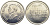 Иордания 2 1/2 пиастра 1996 KM 53 никелированная сталь aUNC 1527-113