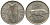 ИРЛАНДИЯ 5 ПЕНСОВ 1980 БЫК KM 22 медно-никель 51-537