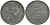 Бельгия 5 франков 1943 BELGES, Леопольд III (1934-1947) KM 129.1 цинк 4579-253
